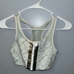 Mint green sports bra